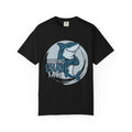 Resting Shark Face Shirt — Funny Ocean Lover Tee, Beach Gift for Women & Men